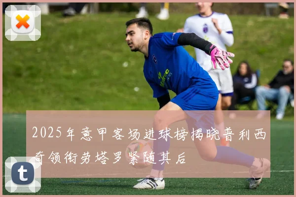 2025年意甲客场进球榜揭晓普利西奇领衔劳塔罗紧随其后